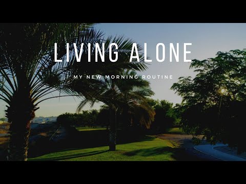 Living Alone in Oman 4K Video (Silent Morning Routine)