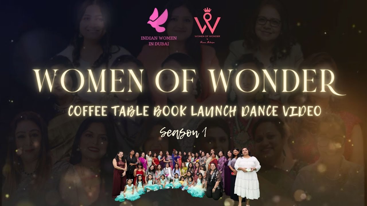 ✨IWD  x DanceWithGarima | A Celebration of Joy & Movement | Women of Wonder Coffee Table Book Launch