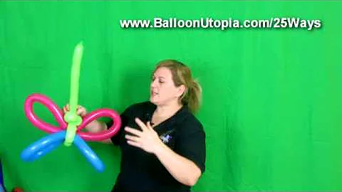 How To Make a Balloon Butterfly