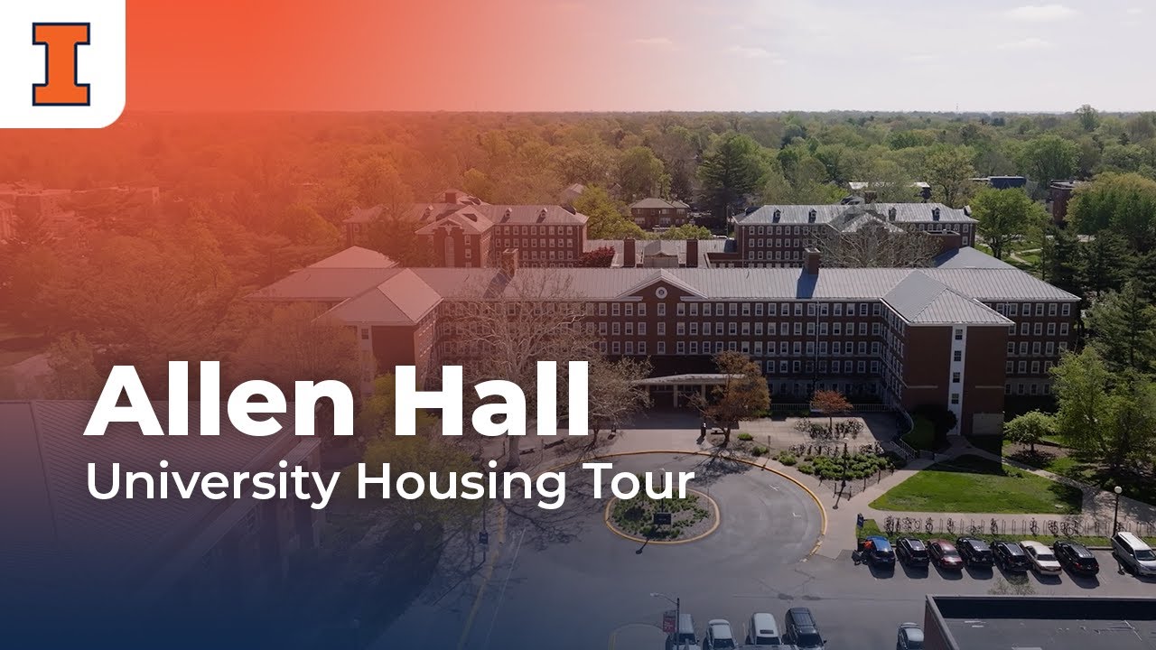 Allen Hall Allen Hall tour with Dakota - YouTube