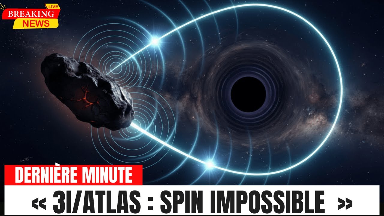 3I/ATLAS a soudainement TOURNÉ autour d'un objet inconnu — Défiant la physique.