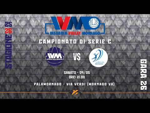 Video Volley Serie C Maschile: GALSTAFF INSUBRIA MORNAGO Vs. ASD PALLAVOLO SARONNO