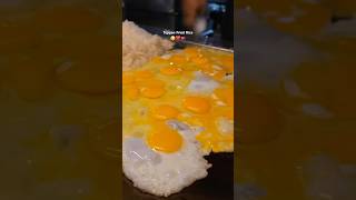 Teppan Fried Rice in Taiwan!(鐵板炒飯) #taiwan #food #taiwantravel #friedrice #shorts