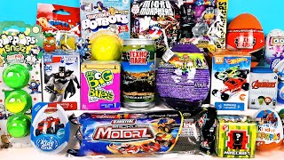 23 Февраля Мега Выпуск Сюрпризов Майнкрафт, Машинки, Мстители,Трансформеры Kinder Surprise Unboxing