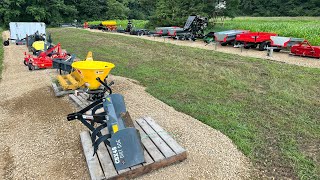 EASY PARKING PAD FOR TRACTOR ATTACHMENT STORAGE + MUCH MORE!