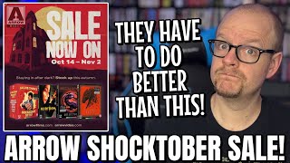 Another Underwhelming ARROW Video Sale...Let's Talk About SHOCKTOBER!