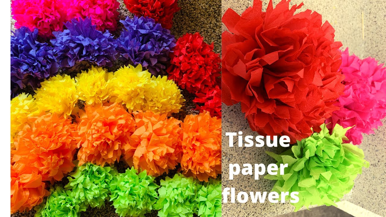 How To Make Tissue Paper Flowers - Cottage in the Oaks