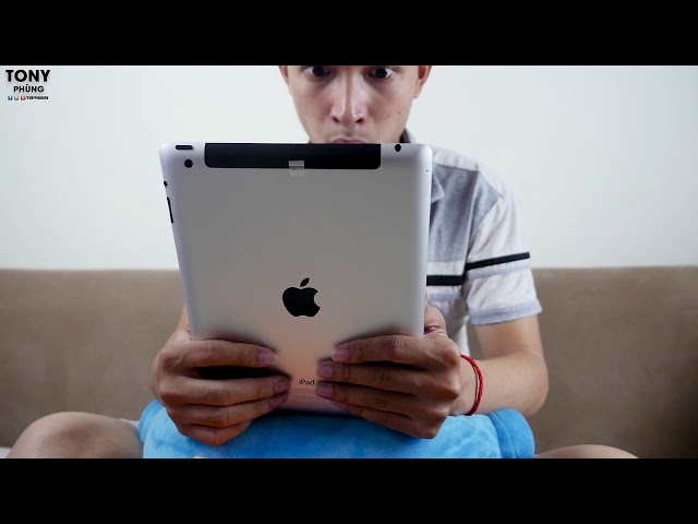 Max setting liên quân trên iPad 4 - Chiếc máy tính bảng già gân nhất - Tony Phùng