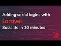 Adding Social Logins with Laravel Socialite