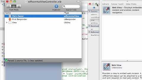 iPhone programming tutorial: checking WiFi connection 1/3