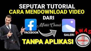 tutorial how to download videos from facebook without an application easily screenshot 4