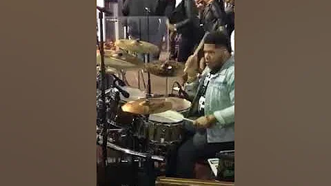 Brandon Maclin on Drums LIVE