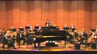 Vadim Chaimovich plays L. v. Beethoven's piano concerto no. 5 (excerpt)