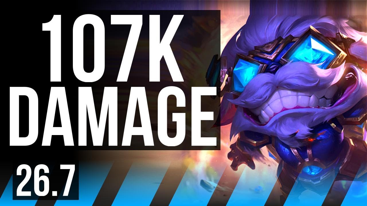 ZIGGS vs ZOE (MID) | 107K damage, 6k gold comeback | KR Master | 26.7 ...