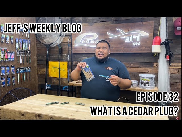 Jeff's Weekly Vlog - 032 What is a cedar plug? 