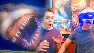 ME ENFRENTO a MI MAYOR MIEDO en REALIDAD VIRTUAL!! TIBURONES en VR W/ Grefg