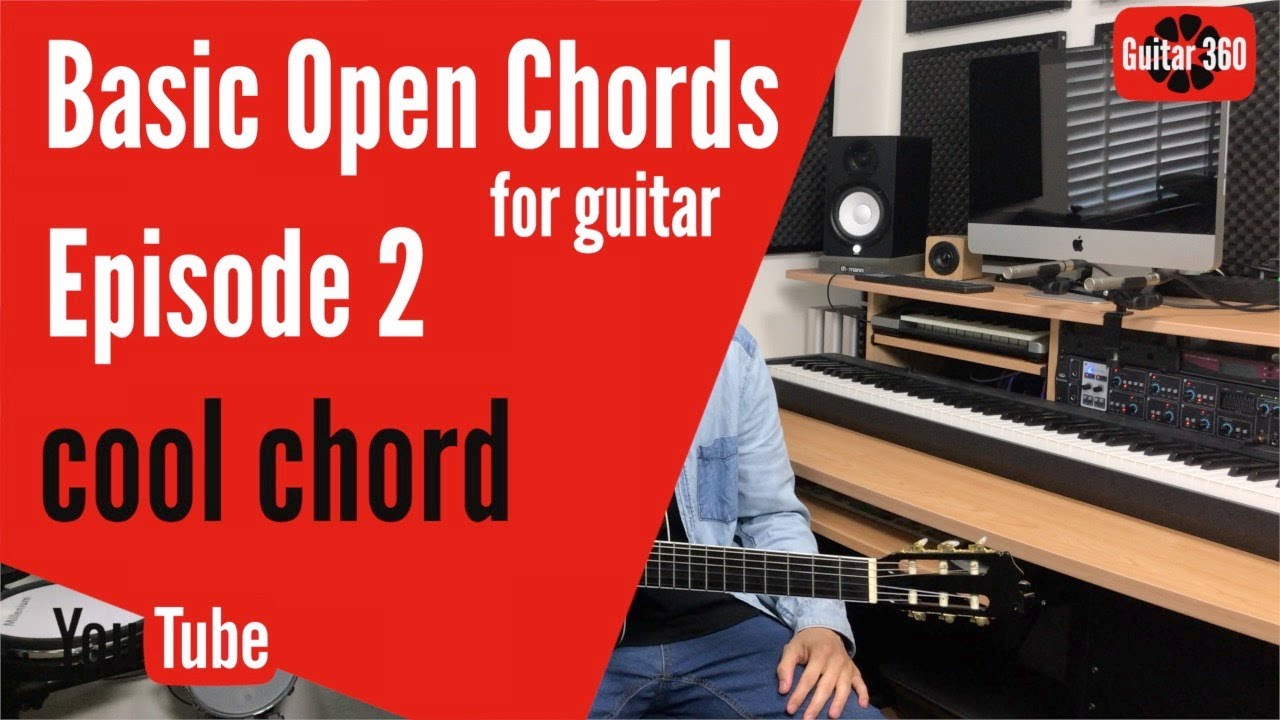 Basic Open Chords for guitar Episode 2