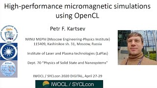 Celebrity High-performance micromagnetic simulations using OpenCL Profile
