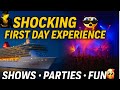 Cordelia Cruise First Day Experience | Fun, DJ, Magical Shows &amp; Pool Party Vlog 🚢✨