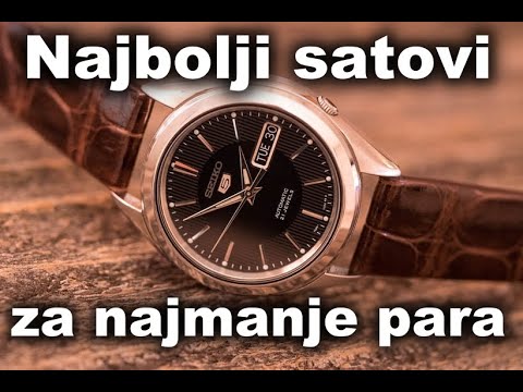 Video: Najbolji Satovi Ispod 200 Dolara Za Muškarce