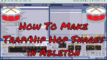 How to make Trap/Hip Hop Snares in Ableton Analog