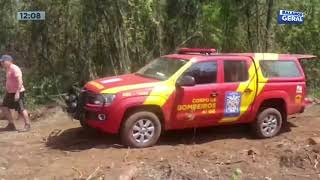 Fogo volta a atingir área consumida por incêndios há poucos dias