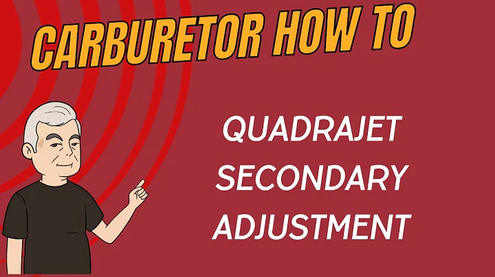 Rochester Quadrajet 4 Barrel Secondary Adjustment Guide | Carburetor Tuning Tips