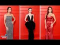 Lily Collins Stuns in Plunging Gown at Emily In Paris S5 Premiere ✨💃