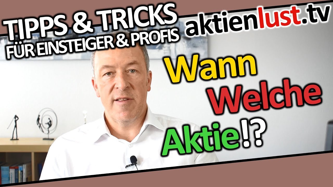 Aktien Kaufen Lieber Jetzt Und Heute Als Nie Aktienlust Jürgen