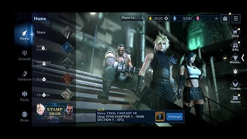 Final Fantasy VII Ever Crisis | Closed Beta Test (Android | Google Pixel 4a)