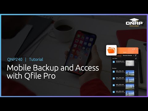 Qnp240 Mobile Backup And Access With Qfile Pro