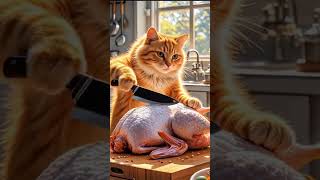 BADCAT #hearttouching #animalshorts #animal #art #hearttouching #ai #aishorts #aianimation #aivideo