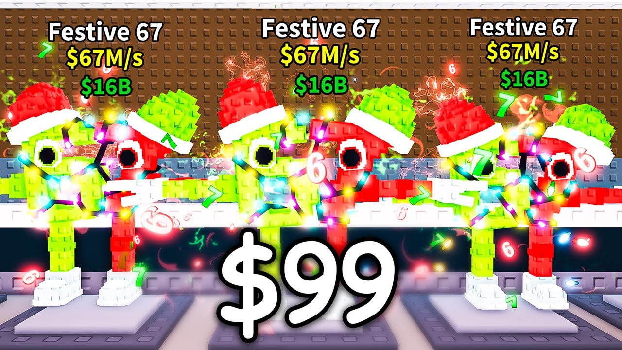 WORLDS FIRST LIMITED PLUSH In Roblox Steal a Brainrot!