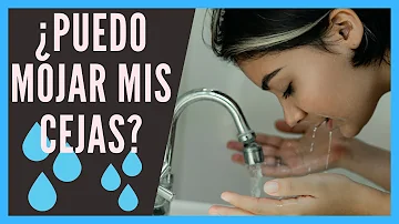 ¿Puedo lavarme las cejas después de 8 días de microblading?