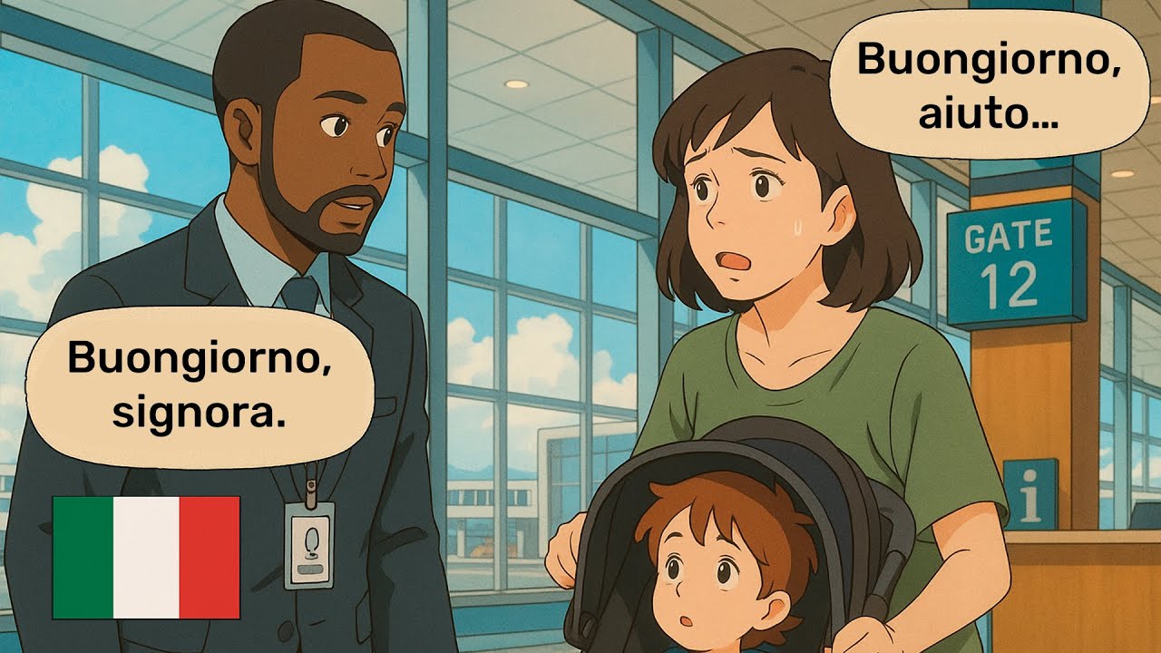 25 минут настоящих разговоров на итальянском для начинающих | Короткие итальянские диалоги