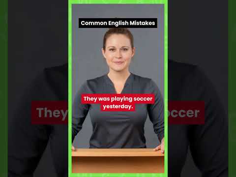 Common English Mistakes