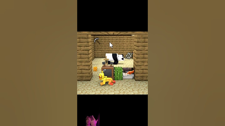 Choose the item that can cover for Penny to escape the bear and get back the hive! #minecraft