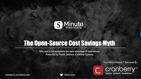 The Open-Source Cost Savings Myth