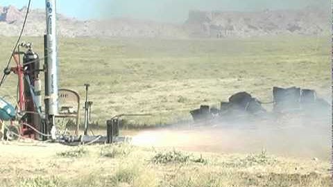 UCLA Rocket Project - Nitrous Oxide/Aluminized Paraffin Hybrid Rocket Static Fire