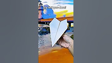 This Paper Airplane Flies Farther Than You Think!