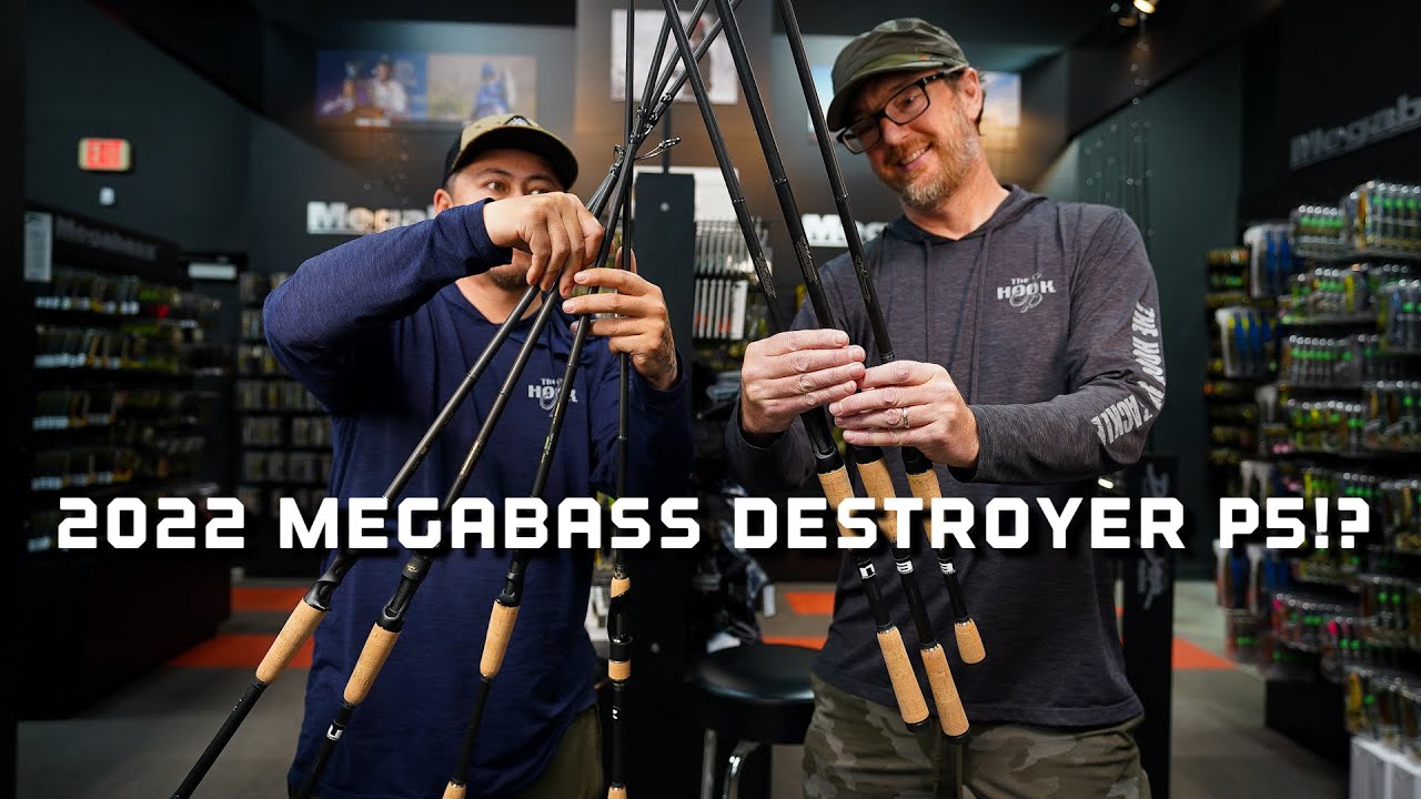 Первый взгляд на совершенно новую линейку Megabass Destroyer P5 2022 года! Семь новых моделей!