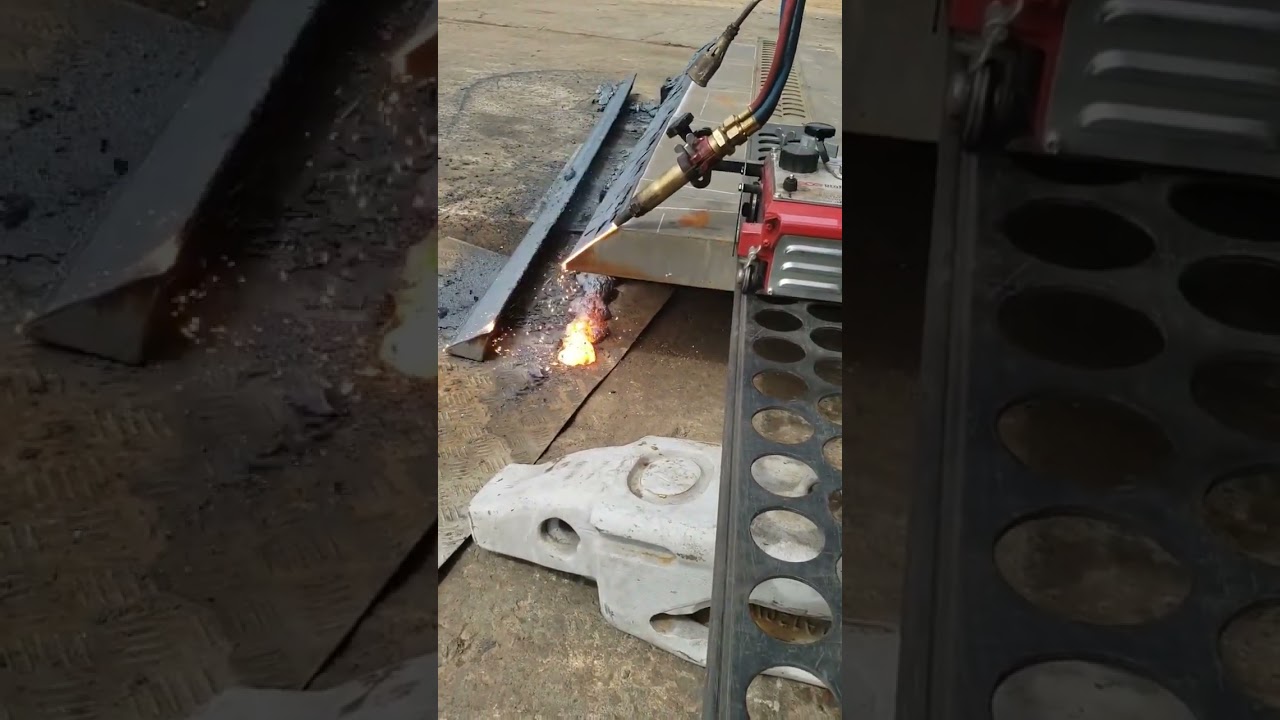 Preparation of Bucket Lip Excavator