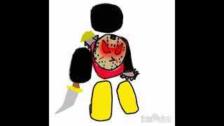 jason combat initiation #combatinitiation #roblox #art