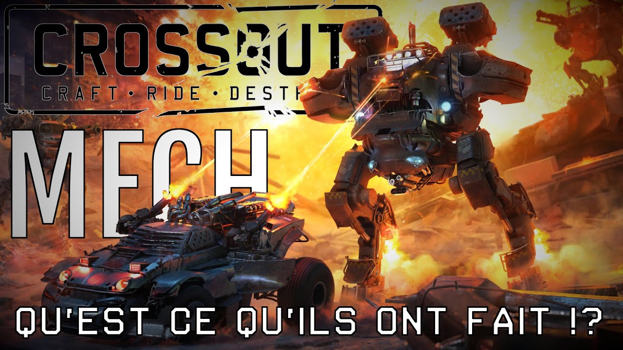 Crossout, MAIS QU'EST CE QU'ILS ONT FAIT ?? Mise à jour Mecha / Marcheurs, Revue de la MAJ.