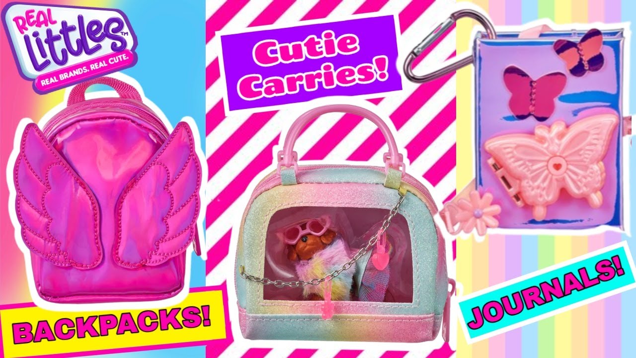 Real Littles Backpacks Series 3 Unboxing Toy Review