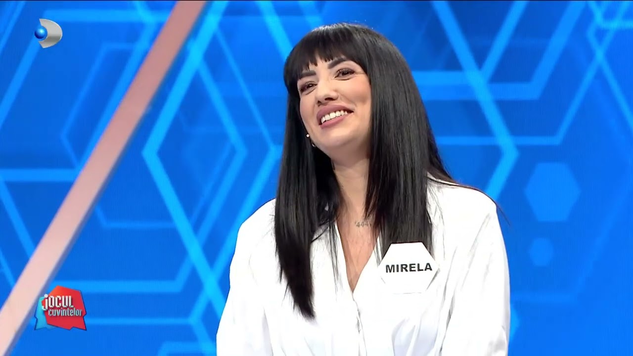 Jocul cuvintelor cu Dan Negru - Joc impecabil! Mirela castiga seara cu 6100 de lei!