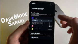 Dark Mode for All Websites in Safari screenshot 5