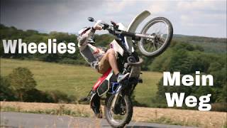 Wheelies 125ccm - Learning Process | DT 80