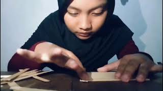 HASTA KARYA KE 6 membuat bingkai foto dari stik es krim 