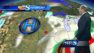 Videocast: See when colder air will be moving in